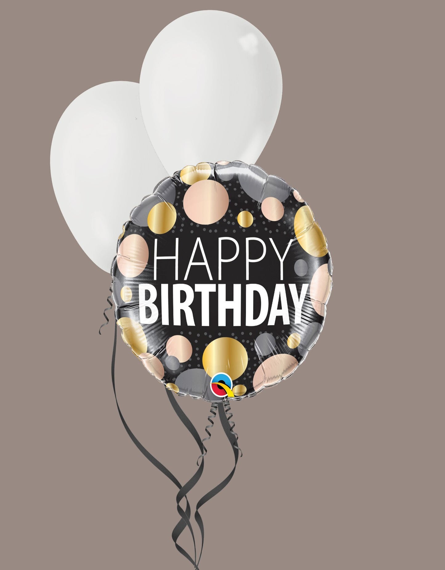 Happy Birthday (Black/ White Set) Balloons