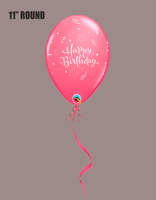 Happy Birthday (Pink) Balloon