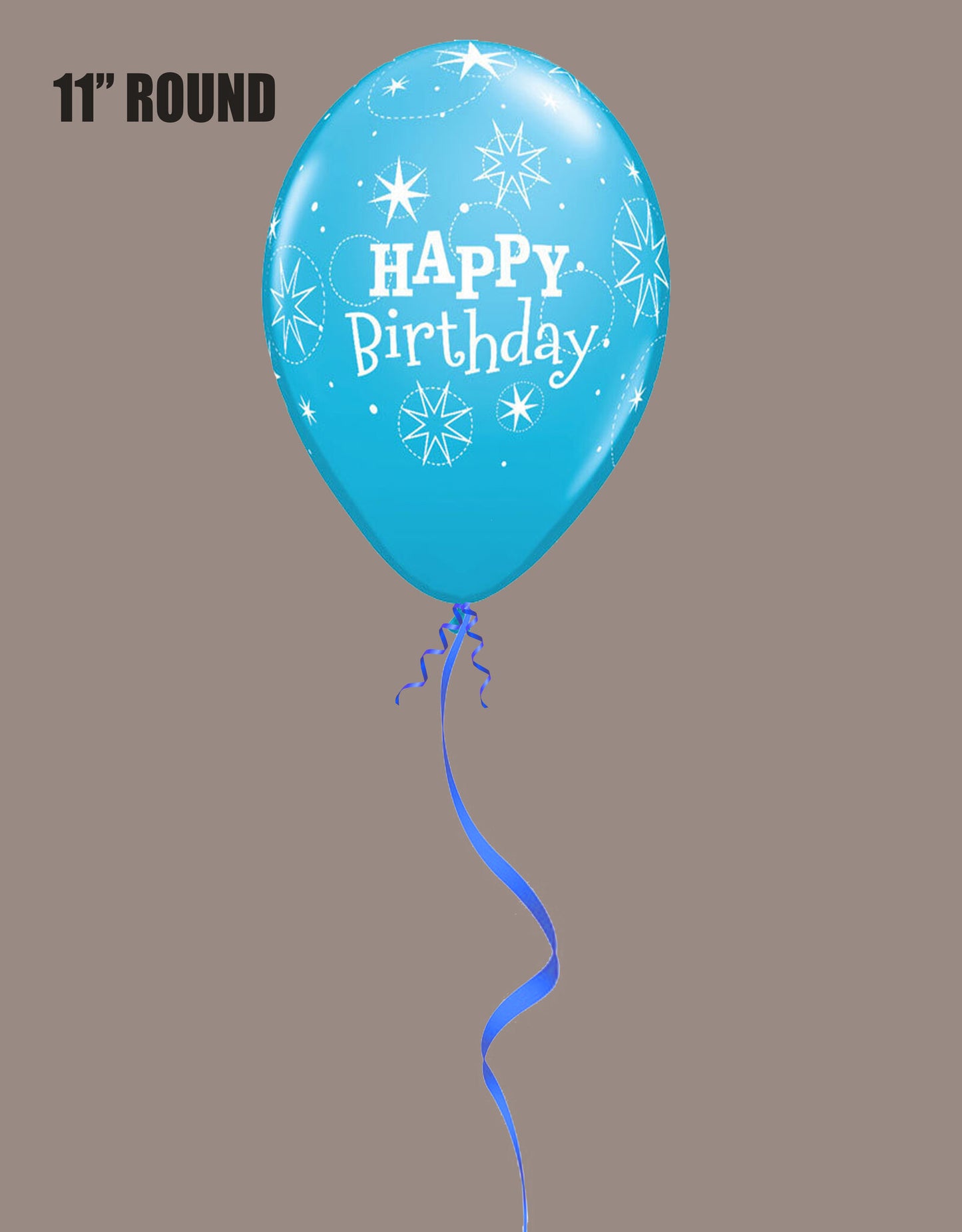 Happy Birthday (Dark Blue) Balloon