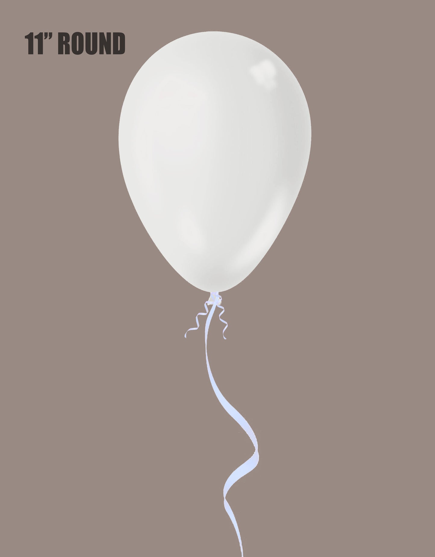 White Rubber Balloon